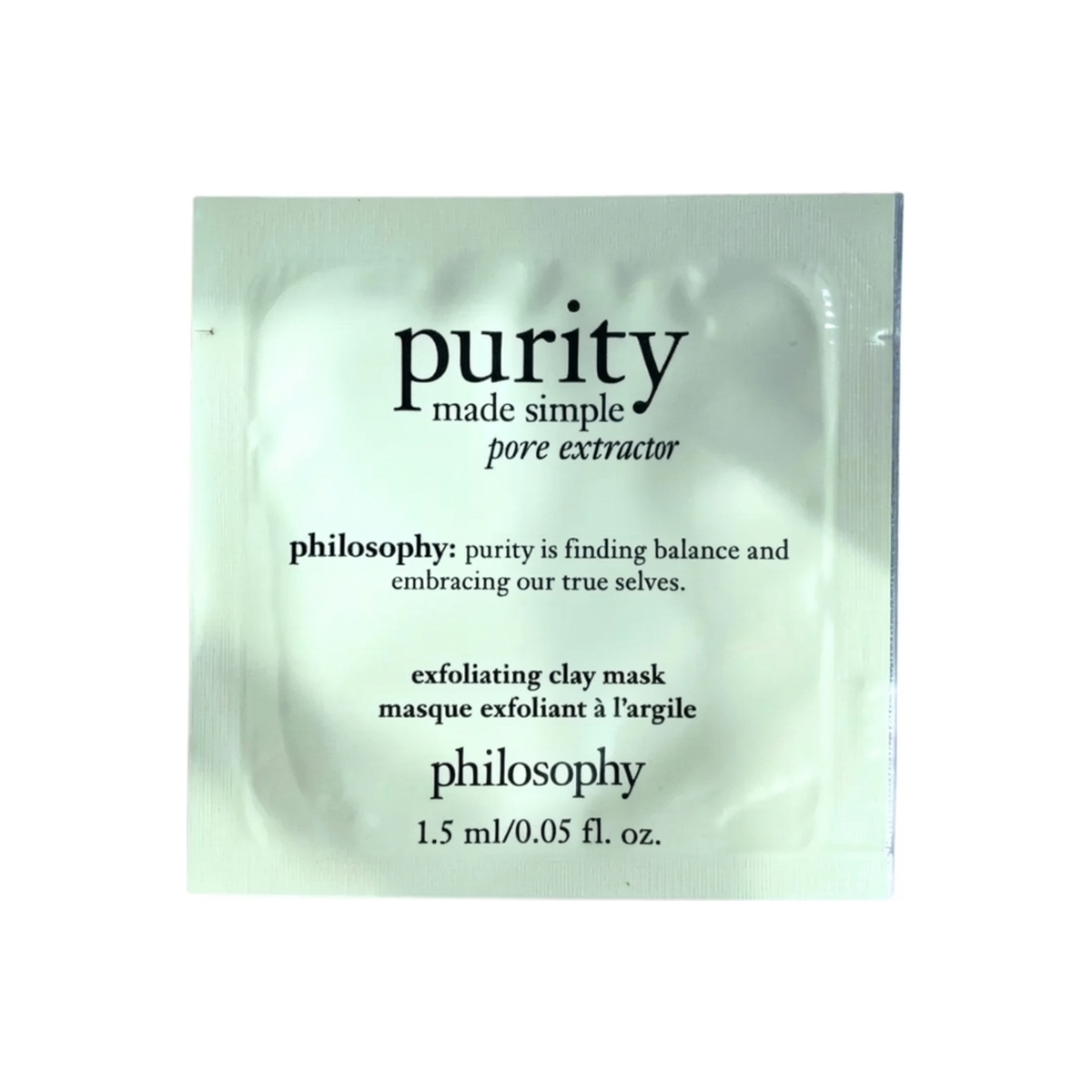 Philosophy Purity Made Simple Pore Extractor Exfoliating Clay Mask