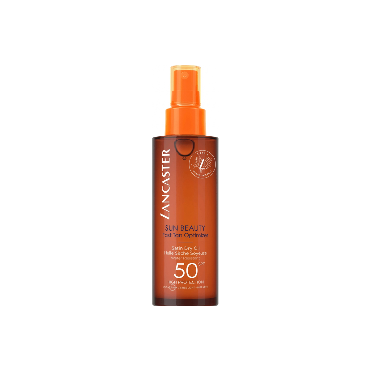 Lancaster Sun Beauty Fast Tan Optimizer Satin Dry Oil SPF 50